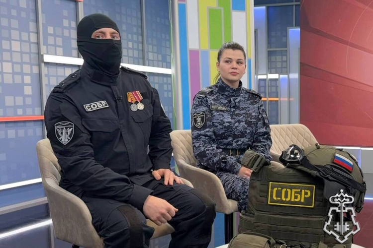 Росгвардейцы выступили спикерами в программе «Мужской день» на телеканале "Колыма-плюс"