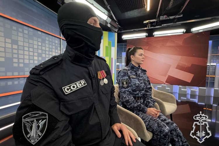Росгвардейцы выступили спикерами в программе «Мужской день» на телеканале "Колыма-плюс"